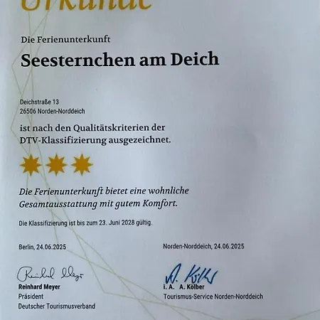 Seesternchen Am Deich C49 Apartment Norden